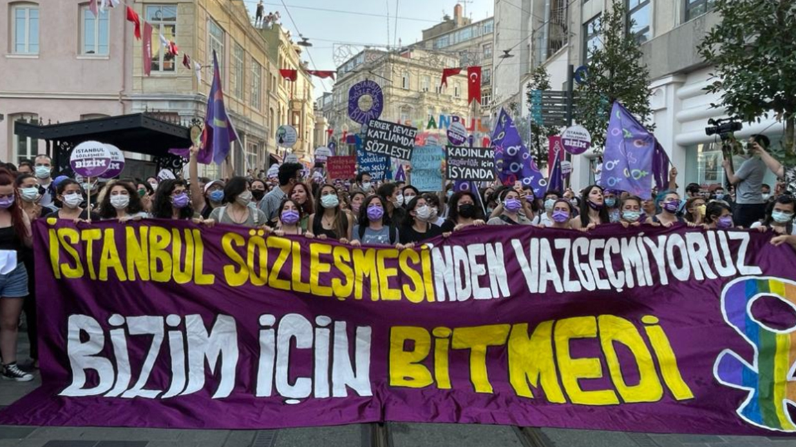 İstanbul Sözleşmesi Bizim. İstanbul Sözleşmesi’nden Vazgeçmiyoruz!